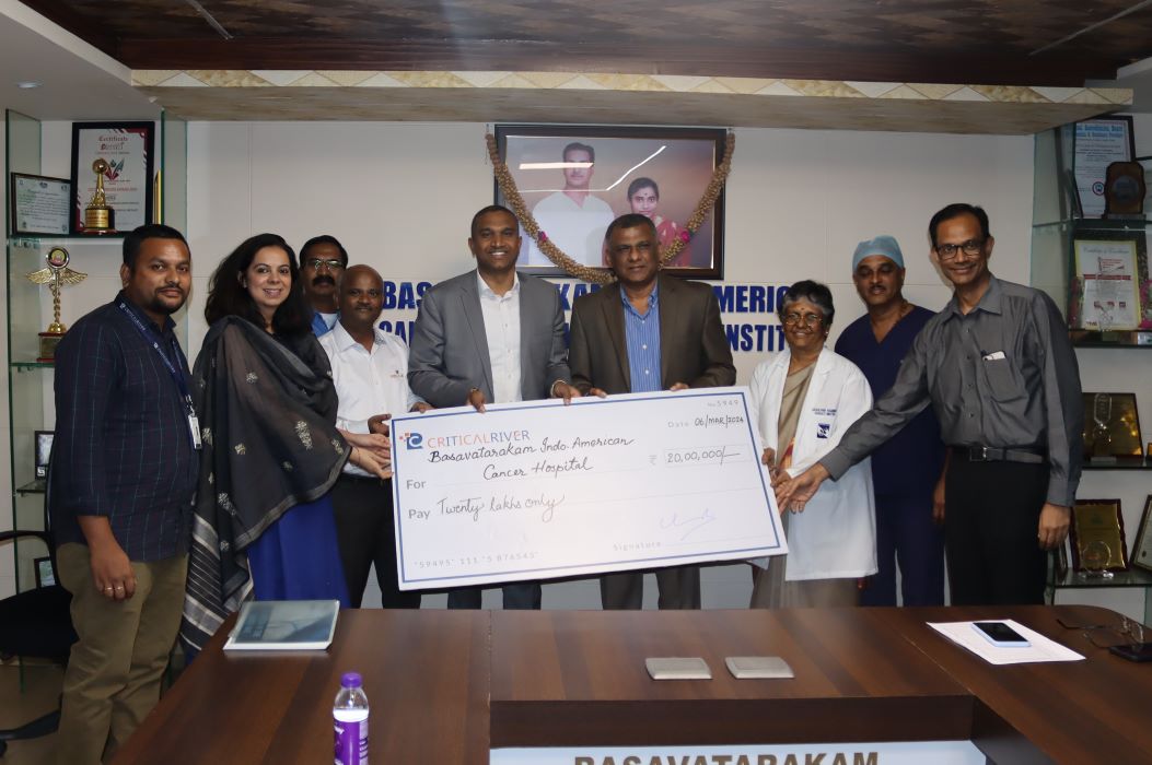 CriticalRiver partners with Basvatarakam Cancer Hospital to combat cancer among women in rural Telangana